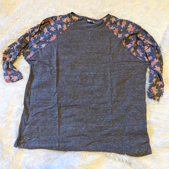 LulaRoe Randy Floral EUC XXL - Picture 1 of 4